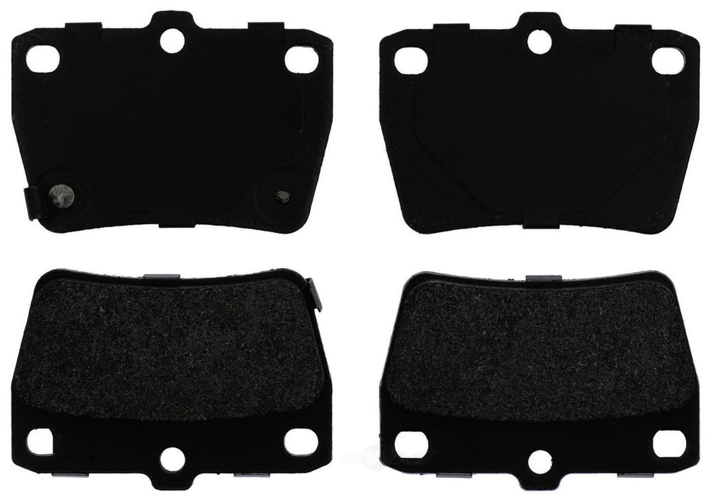 ACDelco 17D1051C Professional Ceramic Rear Disc Brake Pad Set ACDelco 17D1051C Professional Ceramic Rear Disc Brake Pad Set