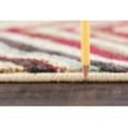 thumbnail image 4 of Hampton Contemporary 5' x 7' Beige and Red Polypropylene Indoor Area Rug, 4 of 8