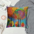 thumbnail image 2 of FUMJ Throw Pillow Covers Home Decor Pillow Cases Decorative for Bed Sofa Cushion Couch Outdoor Colorful Tree Pillowcases, 2 of 5