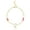 Hello Kitty Pink Bow, variant on Sanrio Hello Kitty and Friends Womens 18kt Gold Plated Bracelet with Flower and Heart Charm Pendants, 6.5 + 1", Officially Licensed
