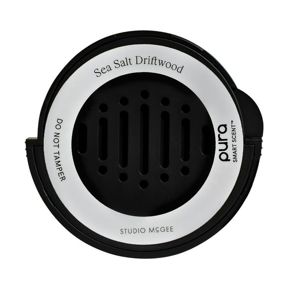 Recambio de madera flotante con fragancia para automóviles Pura Sea Salt, 30 días