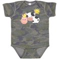 thumbnail image 3 of Inktastic Fun Farm Animals- Cow, Pig, Chick Boys or Girls Baby Bodysuit, 3 of 5