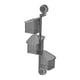 thumbnail image 2 of Estante con ventosa para almacenamiento, ideal para cocina, baño y comedor. Gris, 2 of 7