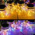 thumbnail image 1 of 20LED Solar Lights Outdoor Hanging Solar Lantern Crackle Glass Ball Lights Waterproof Yard/Patio/Lawn/Tree Garden DecorationWarm WhiteUnited States He Qiyong unisex, 1 of 1