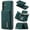 Green, variant on Detachable Back Cover For Samsung Galaxy S24 Ultra S24 S24Plus Wallet Case with Card Holder Magnetic For Samsung Galaxy Samsung Galaxy S24 Ultra S24 S24Plus Leather Phone Cases