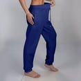 thumbnail image 6 of CLOISE Sweatpants for Women 2 Pack Baggy Fleece Jogger Pants Soft Pull on High Waisted Elastic Bottom Pants Blue Gym Elastic Waist Drawstring Solid Sweatpants with Pockets Fashion Everyday Pants, 6 of 7
