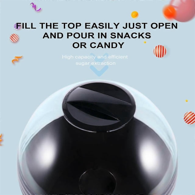Dispensador automático de dulces para bodas con sensor, ABS, máquina de chicles y burbujas vintage, regalo encantador para niños.