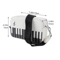 thumbnail image 2 of Jiibva Piano Printed Bag Novelty Shoulder Bag Casual Women Handbag PU Leather Purse for Shopping Travel Camping and Daily Use, 2 of 7