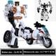 thumbnail image 4 of BPF 5 en 1 transFormable Robot coche Figuras de acción Devastator tanque militar motocicleta avión modelo niños niño regalo, 4 of 4