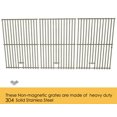 thumbnail image 2 of Replacement Stainless Cooking Grids For Presidents Choice GSS3220JS, GSS3220JSN, PC25762, PC25774 & 463268207, 463268806, 80005666, CG64PCI, 463268806 Set of 3, 2 of 3