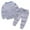 Gray Clothing for Kids_v, variant on JSGEK Toddler Newborn Baby Boy Outfit Solid Color Long Sleeve Crewneck Sweatshirts Pants Clothes Set Infant Boys Fall Winter 2PCS Blue,6-7 Years