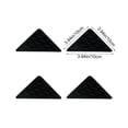 thumbnail image 4 of Sentmoon 4 Piece Carpet Corner Holders Reusable Double Sided Carpet Tape Grips To Stop Rug Curling and Sliding for Area Rugs On Tile Wood Floors In Living Room Bedroom, 4 of 7