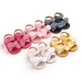 thumbnail image 2 of Mialoley Baby Girls Summer Bow Sandals Soft Sole Non-Slip  Flats Pre-Walkers, 2 of 6