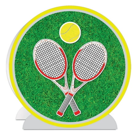 Beistle - 3-D Tennis Centerpiece - 9¼" - Pack of 12