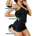thumbnail image 4 of Sexyfree Women Pajama Set Sexy Lace Trim Cami and Side Slit Shorts Sleepwear V Neck Pjs Nightwear, 4 of 6