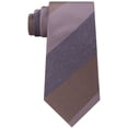 thumbnail image 1 of Kenneth Cole Mens Tonal Stripe Self-tied Necktie, Multicoloured, One Size, 1 of 1