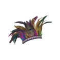 thumbnail image 3 of Diadema de plumas para fiesta, para presentaciones en el escenario, espectáculos de danza, juegos de rol Adultos coloridos, 3 of 8