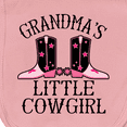 thumbnail image 3 of Inktastic Grandma Little Cowgirl Baby Clothes Baby Burp Cloth, 3 of 3