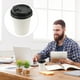 thumbnail image 3 of WORGEOUS Tazas de café desechables, vaso de papel aislante para llevar con tapa (8oz, 280ml), 50 Uds., 3 of 7