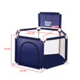 thumbnail image 1 of IMBABY, muebles para niños, corralito para niños, gran piscina seca, corralito para bebés, barreras de seguridad para interiores, parque infantil para el hogar para 0-6 años Tan Jianjun unisex, 1 of 2