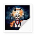 thumbnail image 2 of Happy Halloween Vampire Shih Tzu BOO with Pumpkins Fun and Spooky Vinyl Sticker Lion Dog Lover Gifts Waterproof Decal Art Decor - 00018, 2 of 5