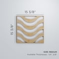 thumbnail image 3 of Ekena Millwork 15 3/8"W x 15 3/8"H x 1/4"T Medium Parker Decorative Fretwork Wood Wall Panels, Cherry, 3 of 18