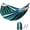 Blue B, variant on Single Wide Thick Canvas Hammock Outdoor Camping Backpackaging Leisure Swing Portable Hanging Bed Sleeping Swing Hammock