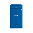 thumbnail image 3 of Space Solutions 3 Drawer Letter Width Vertical File Cabinet with Pencil Drawer, Blue, 3 of 6