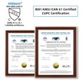 thumbnail image 4 of Aireador de grifos Hibbent con certificación NSF/ANSI/CAN 61, cromado, 4 of 8