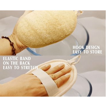 Safe-O-Kid- Bathing Soft Foam Sponge Sensory Scrubber- White (Pack of 1)