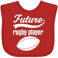 thumbnail image 3 of Inktastic Future Rugby Player Boys Baby Bib, 3 of 4