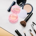 thumbnail image 4 of 2 Sets Small Clamshell Cosmetic Case With Mirror Travel Loose Powder Case, 4 of 9