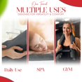 thumbnail image 6 of RIVERSIDE Hand Towel 6 Pack 16x28 Soft And Quick Dry Cotton Towels for Home Gym & Spa - Gray, 6 of 7