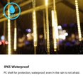 thumbnail image 2 of Outdoor Meteor Shower Lights, Waterproof 30cm 8 Tube 192 LED Falling Snow Lights Christmas String Light for Garden Outdoor Patio Holiday Party Halloween Decoration, 2 of 9