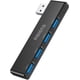 thumbnail image 1 of Concentrador USB, concentrador USB Fidioto de 4 puertos (1 concentrador 3.0, 3 concentradores 2.0), divisor USB para laptop, PC con Windows, , impresora, unidad flash, disco duro móvil, 1 of 7