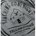 thumbnail image 5 of Yellowstone Ranching Done Right Toddler Boy Girl T Shirt Infant Toddler Brisco Brands 6M, 5 of 6