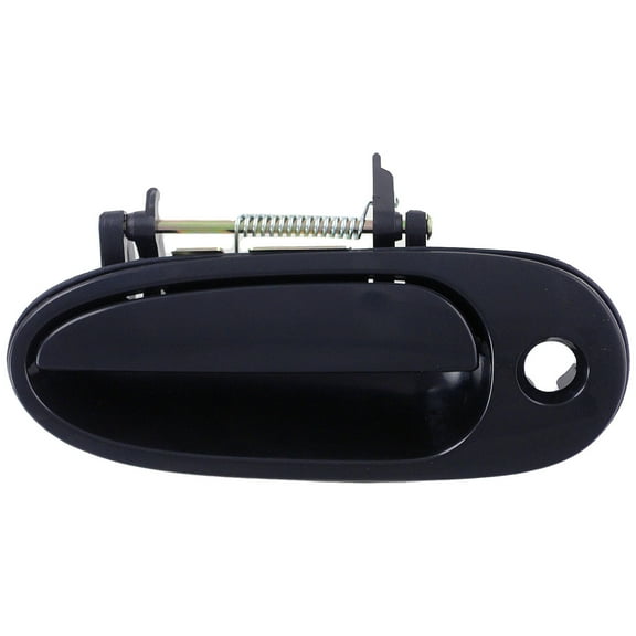Dorman 77602 Front Driver Side Exterior Door Handle for Specific Oldsmobile / Pontiac Models, Smooth Black