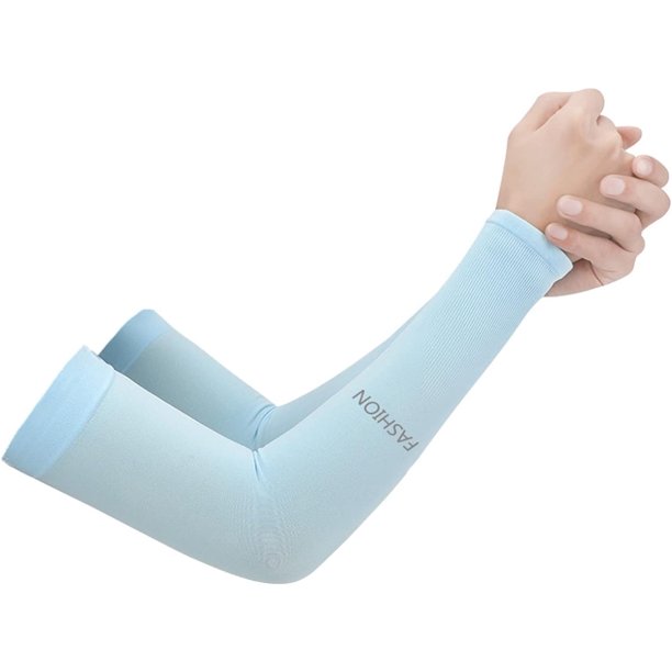 Mangas de brazo con protección solar UV para hombres y mujeres - UPF 50 Manga de enfriamiento de compresión deportiva Mangas para cubrir tatuajes