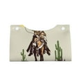 thumbnail image 2 of Cauagu Vintage Cowboy Riding Horse for Large Tissue Box Cover Rectangular–Plus Size Rectangle Tissue Box Holder Long Tissue Holder for Bathroom/Car/Office Decor 7.9X4.9X4.9'', 2 of 7