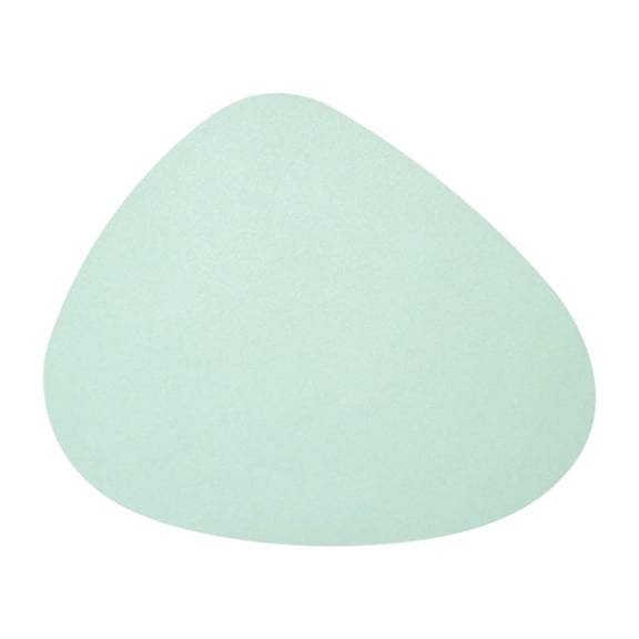 Tunhigl Double-Sided Leather Cup Coaster 1PCS - Non-Slip, Heat-Resistant Table Mats for Coffee, Tea, and Desserts Green