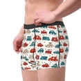 thumbnail image 4 of Daiia Artoon Car Men's Underwear Boxer Briefs, Cotton Stretch Moisture-Wicking Underwear-X-Large, 4 of 9
