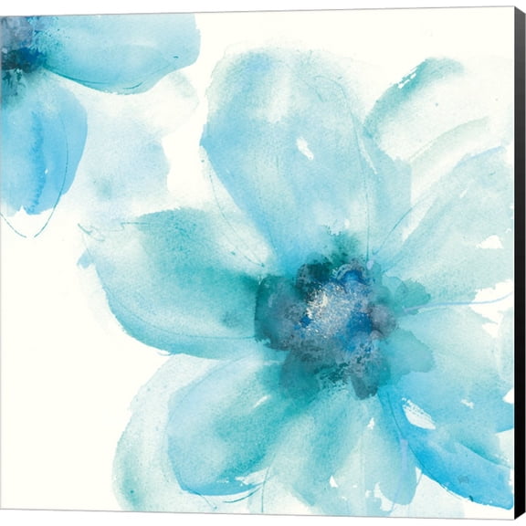 Teal Cosmos I by Chris Paschke, Canvas Wall Art