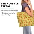 thumbnail image 2 of Disketp Crab Lobster Bolsa Tote Estampada para Mujer, Bolso de Hombro y de Mano para Compras y Viajes, 2 of 8