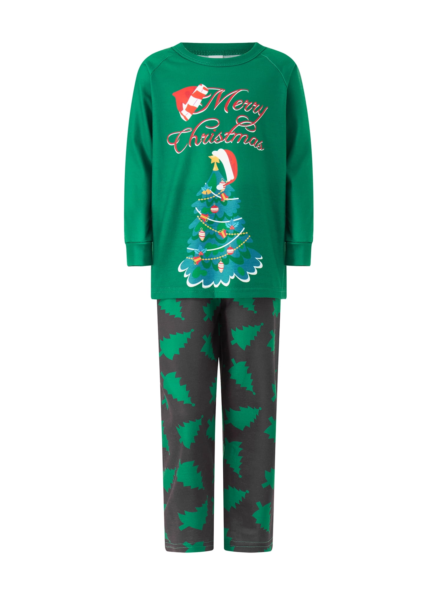 Eyicmarn Christmas Pajamas for Family Pajamas Set Holiday Santa Claus ...