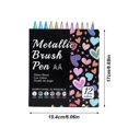 thumbnail image 3 of TIELUTT Tip Painting Markers Set Versatile Art Supplies for Kids and Teens for DIY Projects and Expression(1ml) Grout Pen Scented Crayons Water Brush Pen Small Kids Glass Pans, 3 of 4