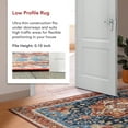 thumbnail image 4 of nuLOOM Hera Medallion SplashGuard Machine Washable Area Rug, 2' 6" x 8', Runner, Hera Blue, 4 of 12