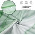 thumbnail image 4 of Green Marble Stall Shower Curtain, Light Green Mix White Ombre Modern Abstract Wave Luxury Bathroom Curtain Bathtub Home Decor Waterproof Fabric Machine Washable with 6PCS Hooks,36" Wx72 L, 4 of 6
