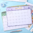 thumbnail image 6 of Deli 18 Months Wall Calendar 2026, 11" x 8.5", Thick Paper with Julian Dates and Block, Monthly Planner for Office Home Planning & Organizing, Color Design, 6 of 8