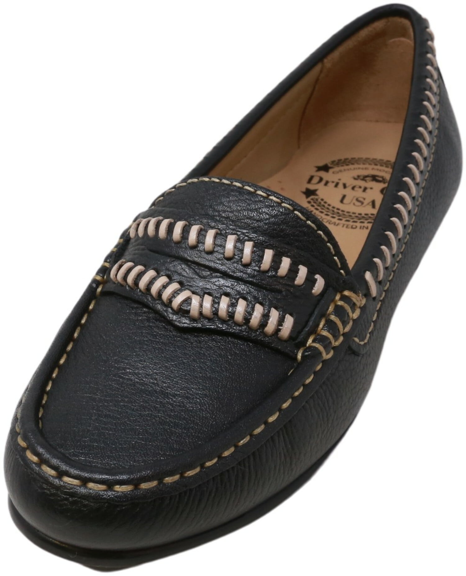 Driver Club USA Womens Leather Made in Brazil Maple Ave Loafer