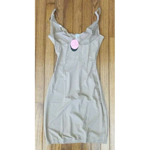 New Joyshaper Body Shaper Slip Under Dress Tummy Control Bodysuit Sz S (Hk8)